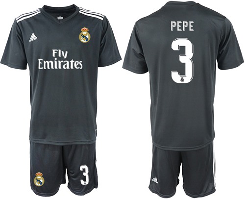 Real Madrid #3 Pepe Away Soccer Club Jersey - Click Image to Close